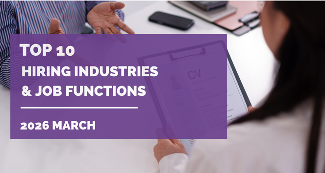 2026 March- Top 10 Industries and Job Functions with the most Jobs ...